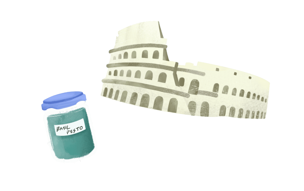 ComCrop - Pesto can trace its history all the way back to Ancient Rome.